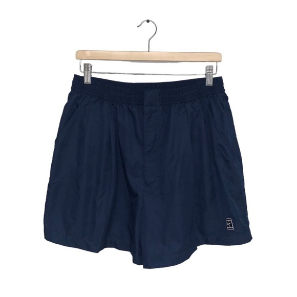Nike Court Dri-FIT Slam Navy Men's Tennis Shorts Sporty Long Size Extra Large XL - Picture 1 of 7
